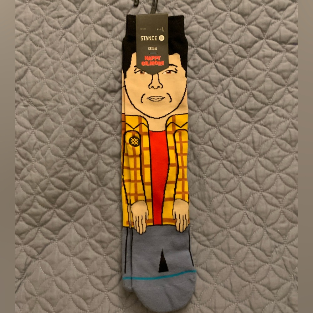 Stance Socks (unopened) - Happy Gilmore / Happy Happy socks size Medium (9-13)